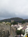 SX23247 Conwy medieval wall running to hills.jpg